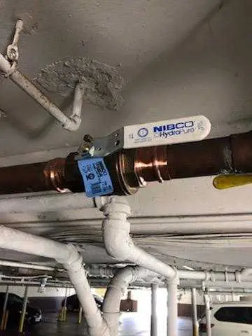 Copper pipe repair and valve work for Backflow Testing in Apex
